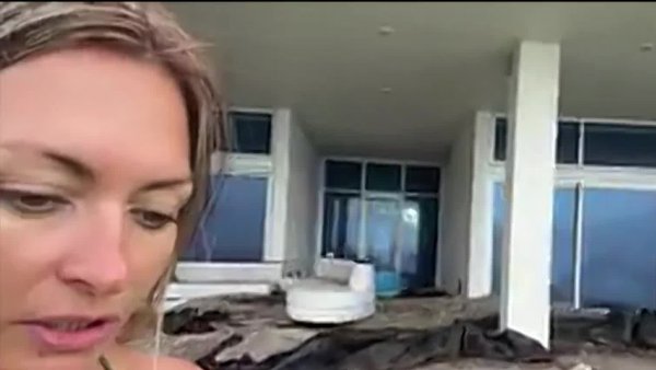 "Fue de lo más impresionante que yo he pasado acá": Paula Pavic muestra daños en su casa tras paso del huracán Milton