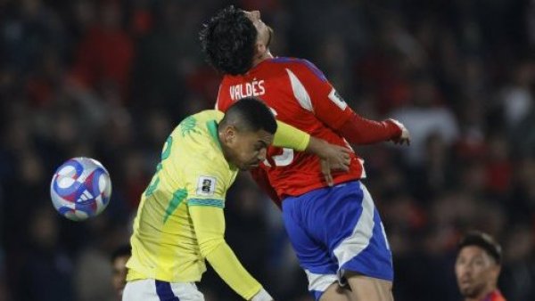 Chile cayó ante Brasil en una larga agonía
