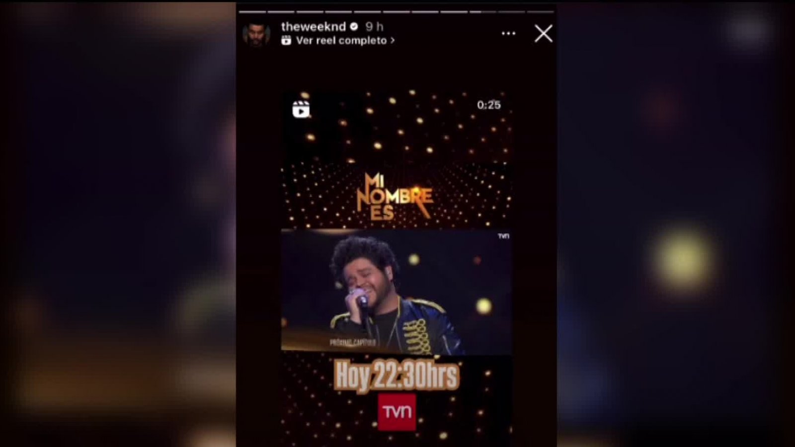 The Weeknd comparte historia de "Mi nombre es"
