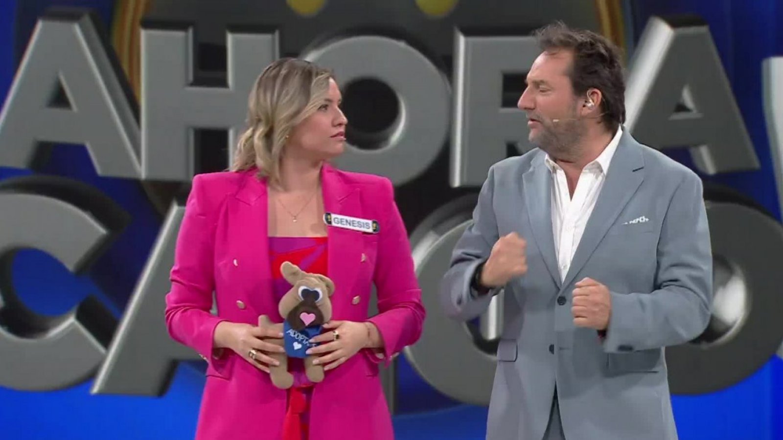 "¡Amigo!": El divertido momento entre Génesis Villar y Daniel Fuenzalida
