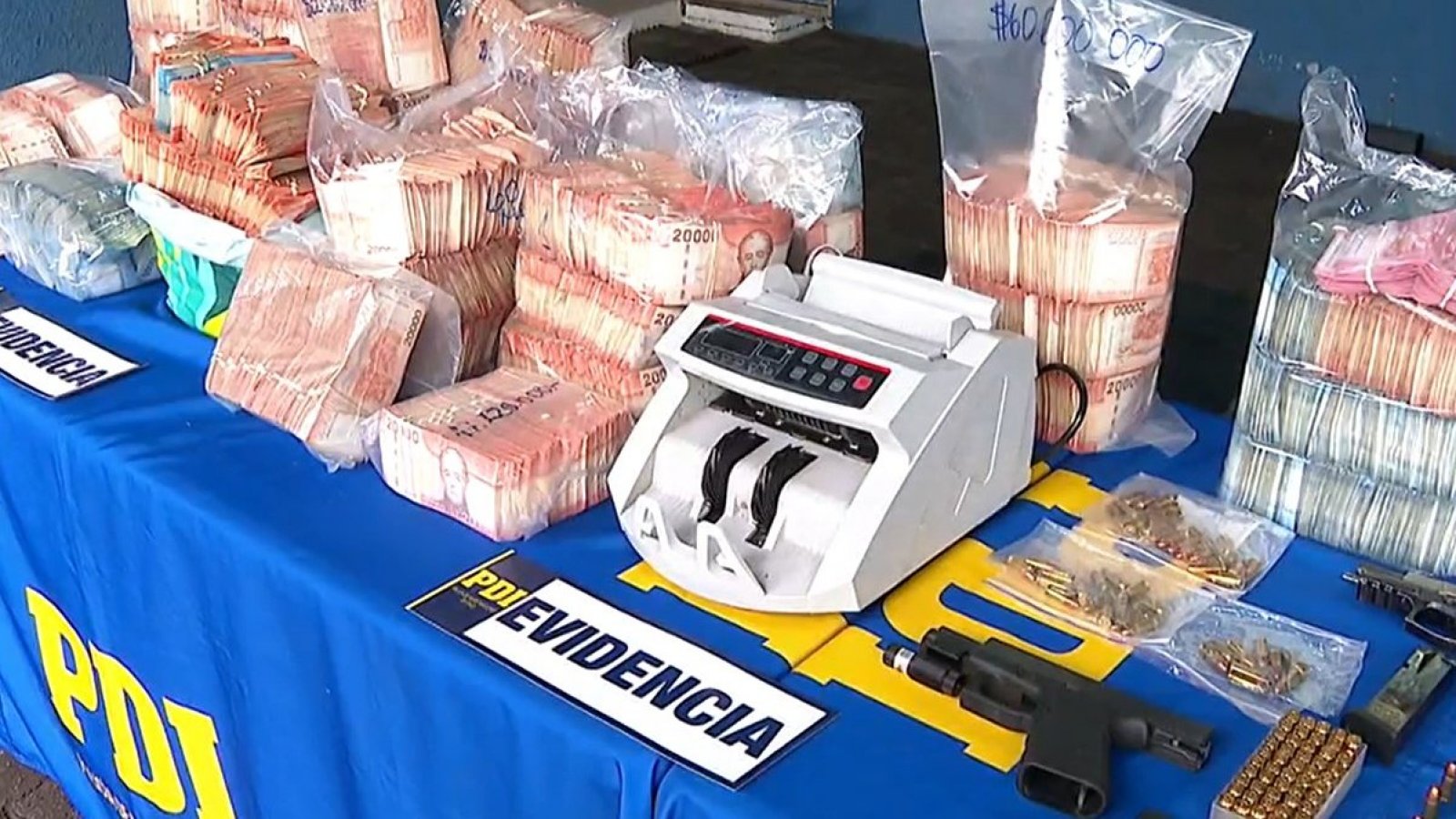 Narcos escondían más de mil millones de pesos en un tambor
