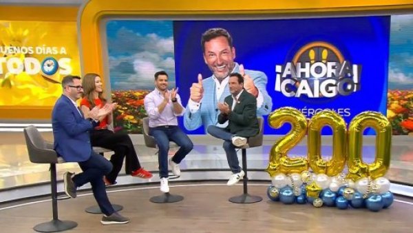 La alegría de Daniel Fuenzalida por los 200 capítulos al aire de "Ahora Caigo": "Estoy en mi salsa"
