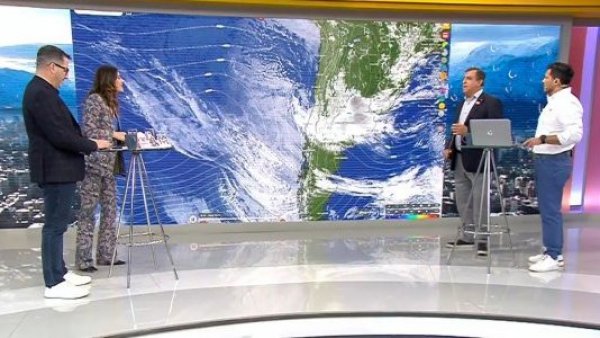 Atención: Se esperan chubascos y viento para esta tarde
