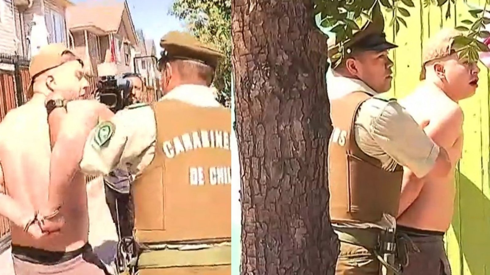 Carabinero intervino con su arma: Riña en centro de votación termina con dos detenidos
