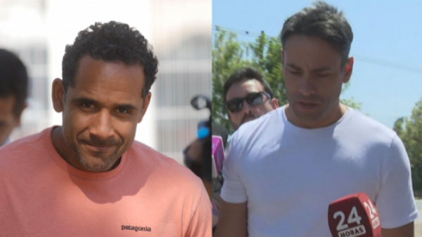 Claudio Valdivia y Jean Beausejour visitan a Jorge Valdivia en la cárcel
