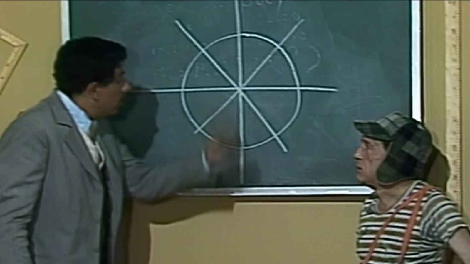 El Chavo del 8: Clases de Geometría y Aritmética
