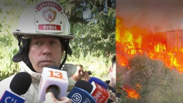 Amplio operativo de Bomberos por fuerte siniestro en La Florida
