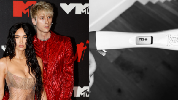 "Bienvenido de nuevo”: Megan Fox espera un hijo con Machine Gun Kelly

