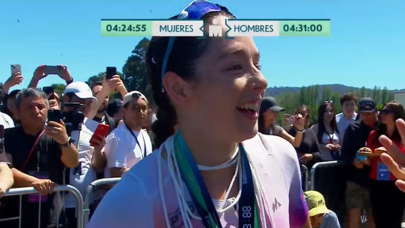 Maca Salazar tras su triunfo: "Nunca en mi vida había tenido tanta gente apoyándome"
