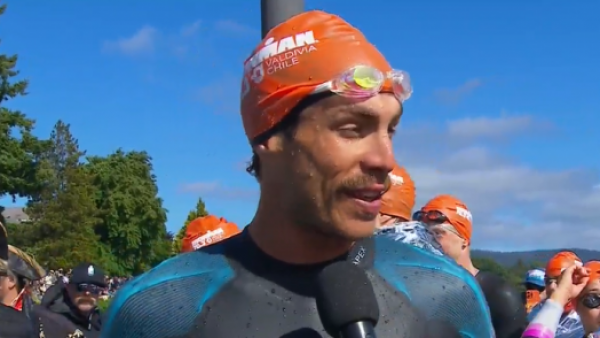 "Vine a darlo todo": Martín Ulloa se hace presente en el Ironman 70.3 de Valdivia
