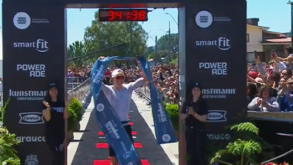 ¡Muy reñido! Estados Unidos se queda con el oro en el Ironman 70.3 de Valdivia
