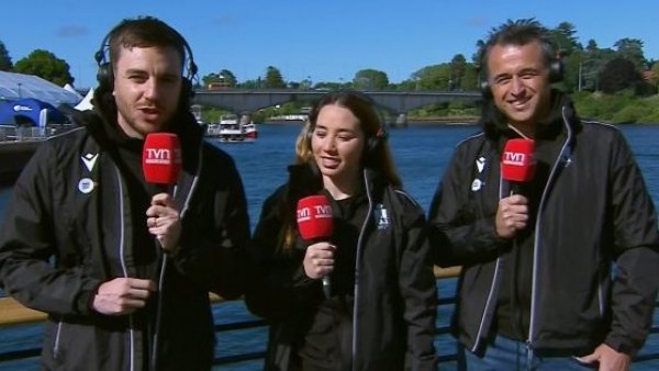 Ironman 70.3 de Valdivia: Así comenzó la histórica transmisión de TVN
