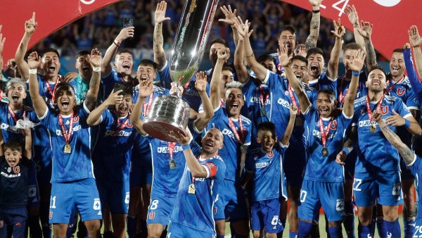 Universidad de Chile se consagra campeón de la Copa Chile
