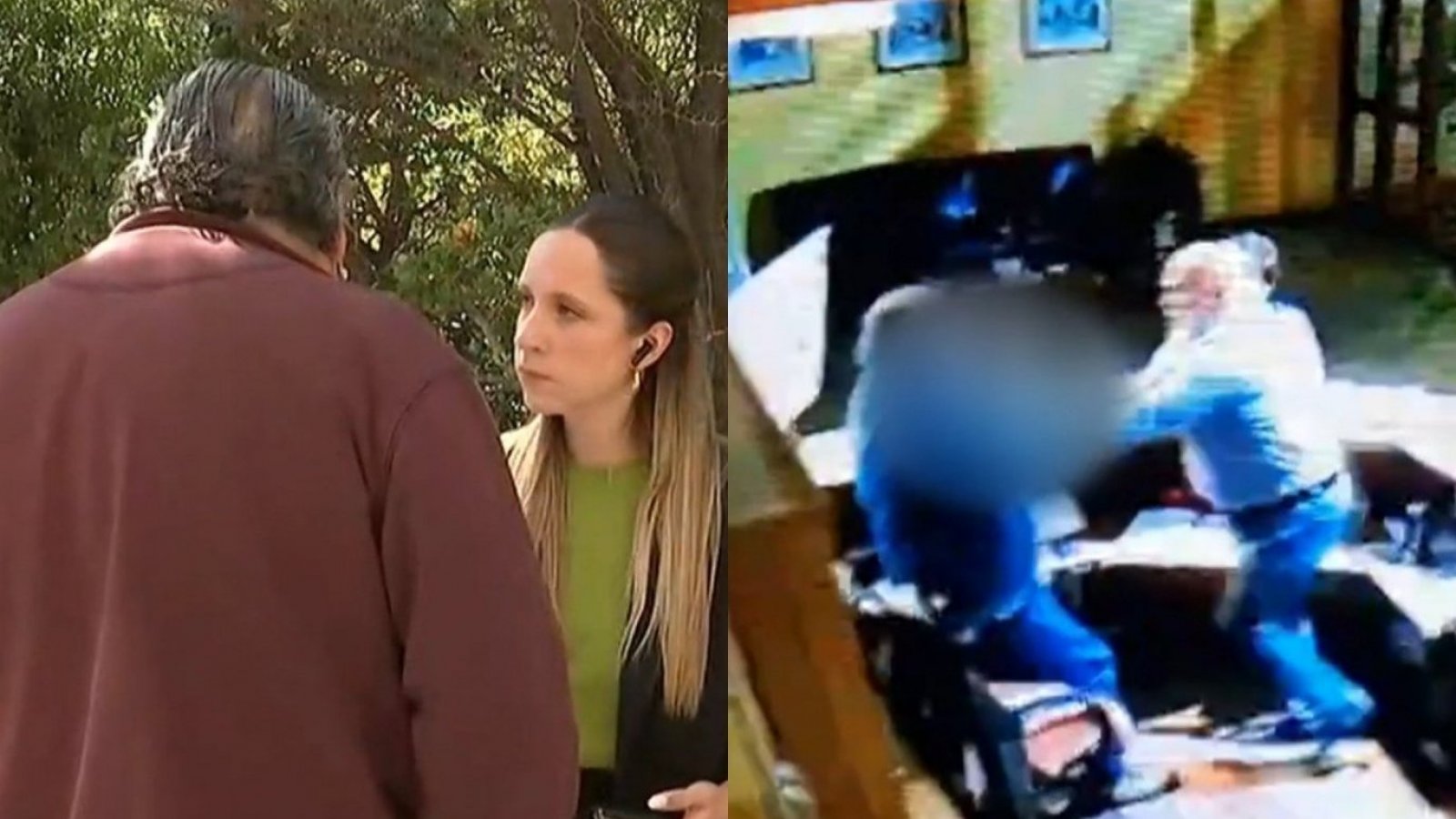 Conserje denuncia brutal golpiza de residente: "Me da susto venir a trabajar"

