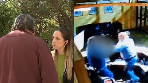 Conserje denuncia brutal golpiza de residente: "Me da susto venir a trabajar"
