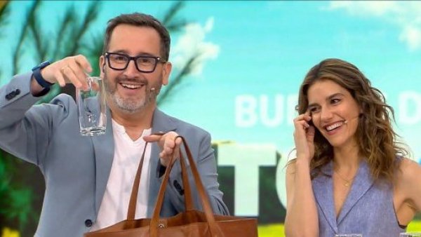 ¡Se llevó un vaso!: Los descargos de María Luisa ante la broma de Eduardo en un restaurante
