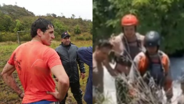 Pangal Andrade protagoniza heroíco rescate a kayakista en el río Yeso
