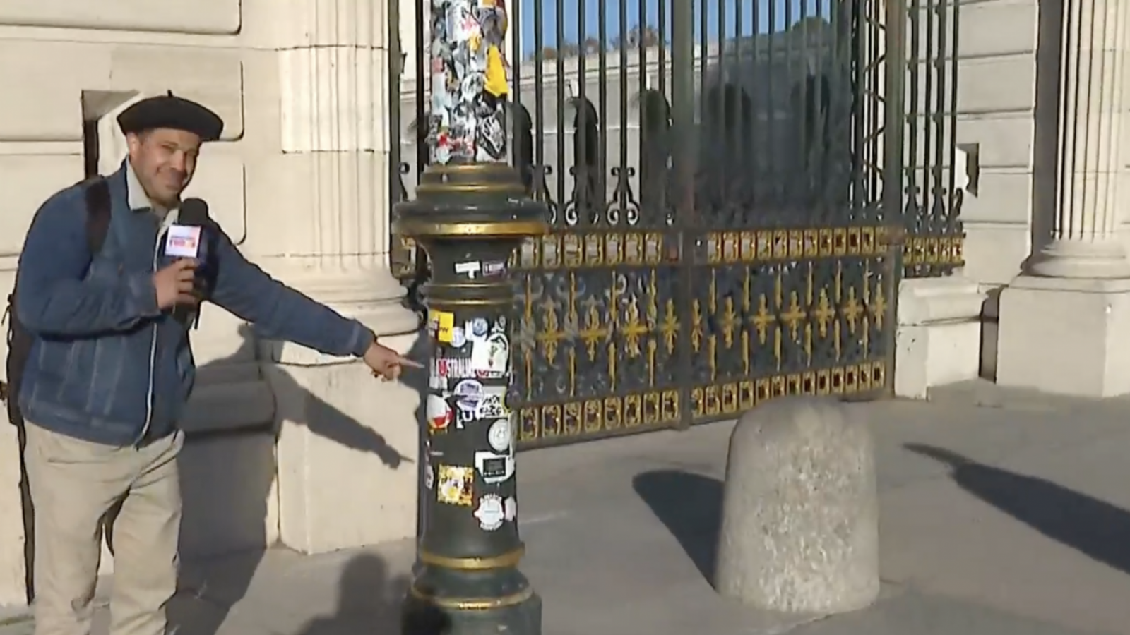 "¡Qué flaite!": El "corazón dividido" de Eduardo Fuentes al ver el recuerdo de un chileno en Madrid
