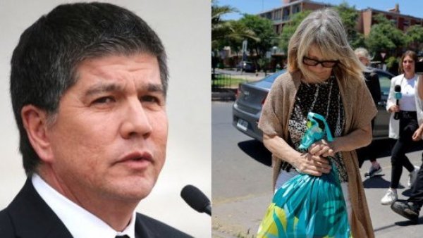 Manuel Monsalve es visitado por su esposa en Capitán Yáber
