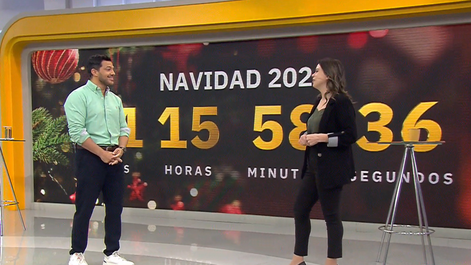 ¿Por qué Simón Oliveros armó el árbol de Navidad en octubre?
