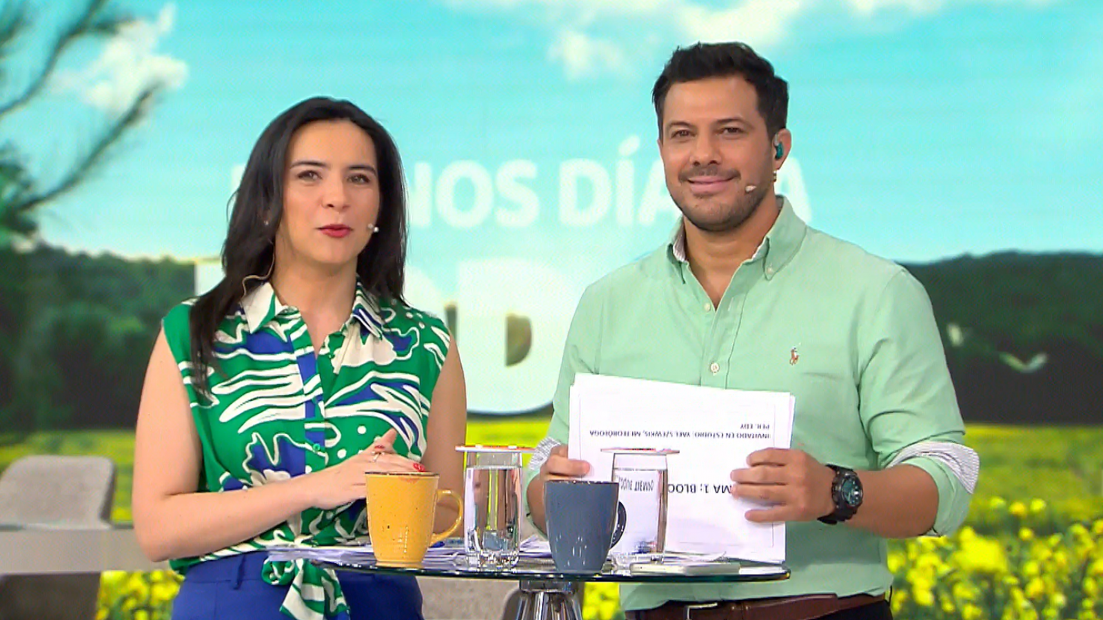 Simón Oliveros y Valentina Reyes en el "Buenos Días a Todos": ¿Qué pasó con María Luisa y Eduardo?
