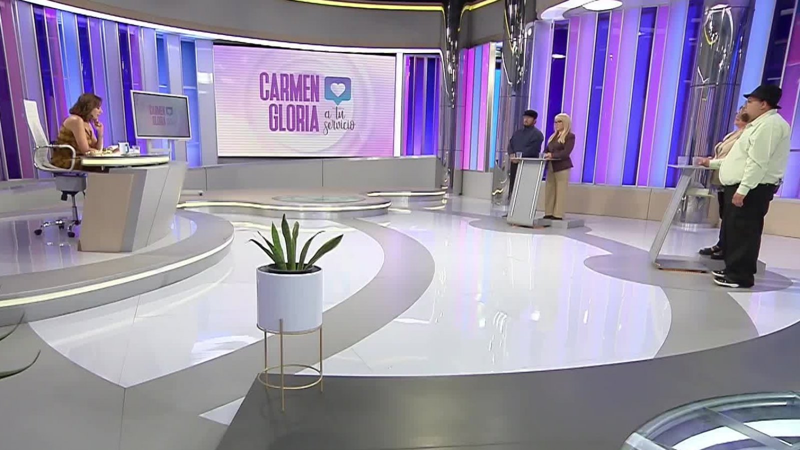 Examen de paternidad genera controversia entre las partes en "Carmen Gloria a tu servicio"
