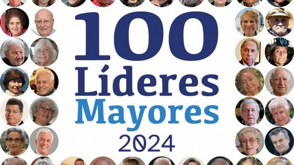Entre 75 y 103 años y de todas las regiones: conoce a los 100 Líderes Mayores 2024
