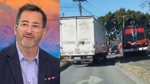 "¡¿Qué le pasa a la gente?!: La reacción de Eduardo Fuentes ante indignante maniobra de micrero
