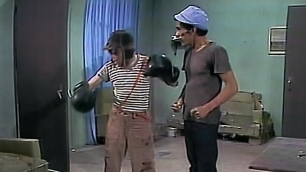 El Chavo del 8: Clases de box
