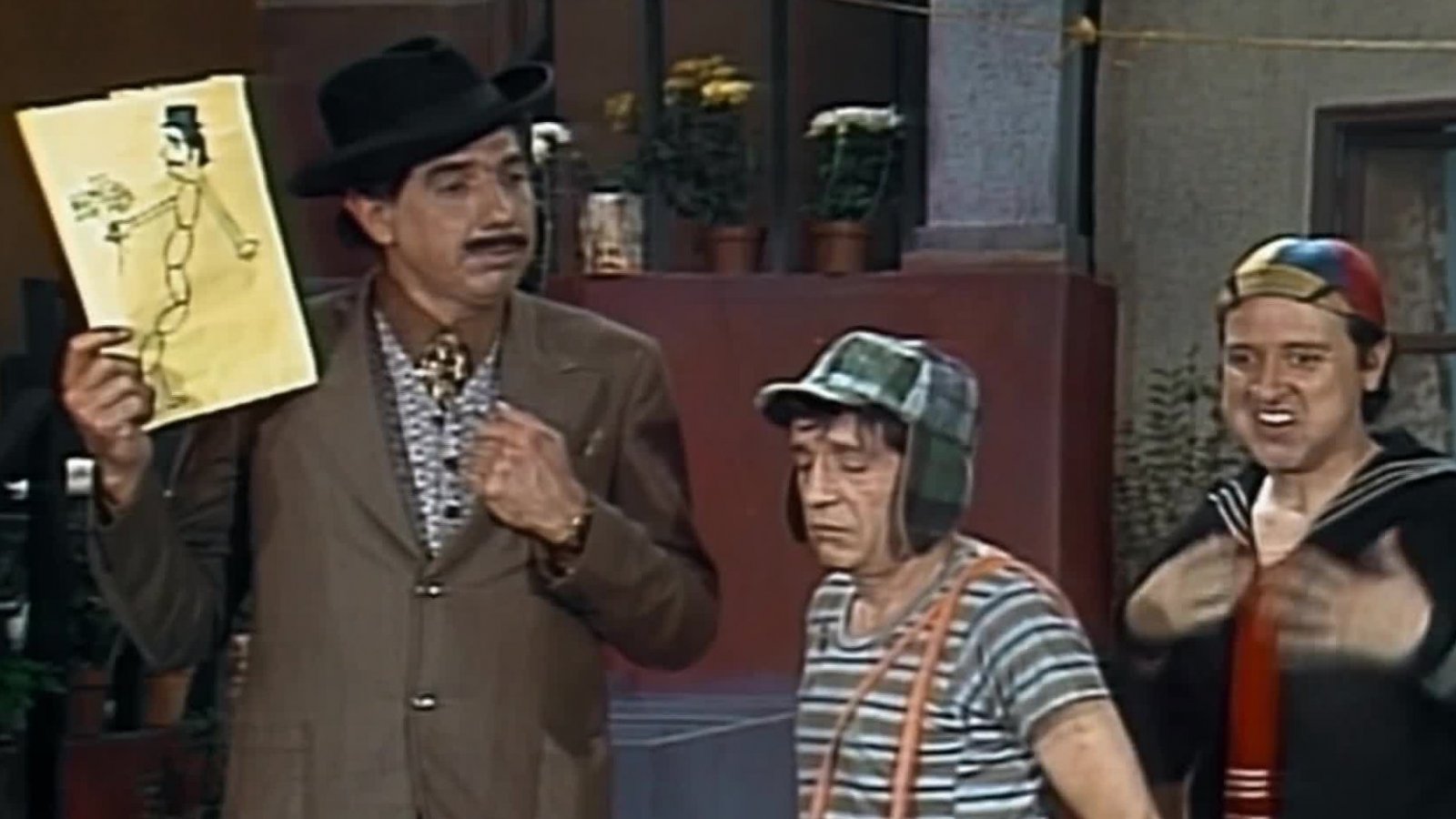 El Chavo del 8: La caricatura del Profesor Jirafales
