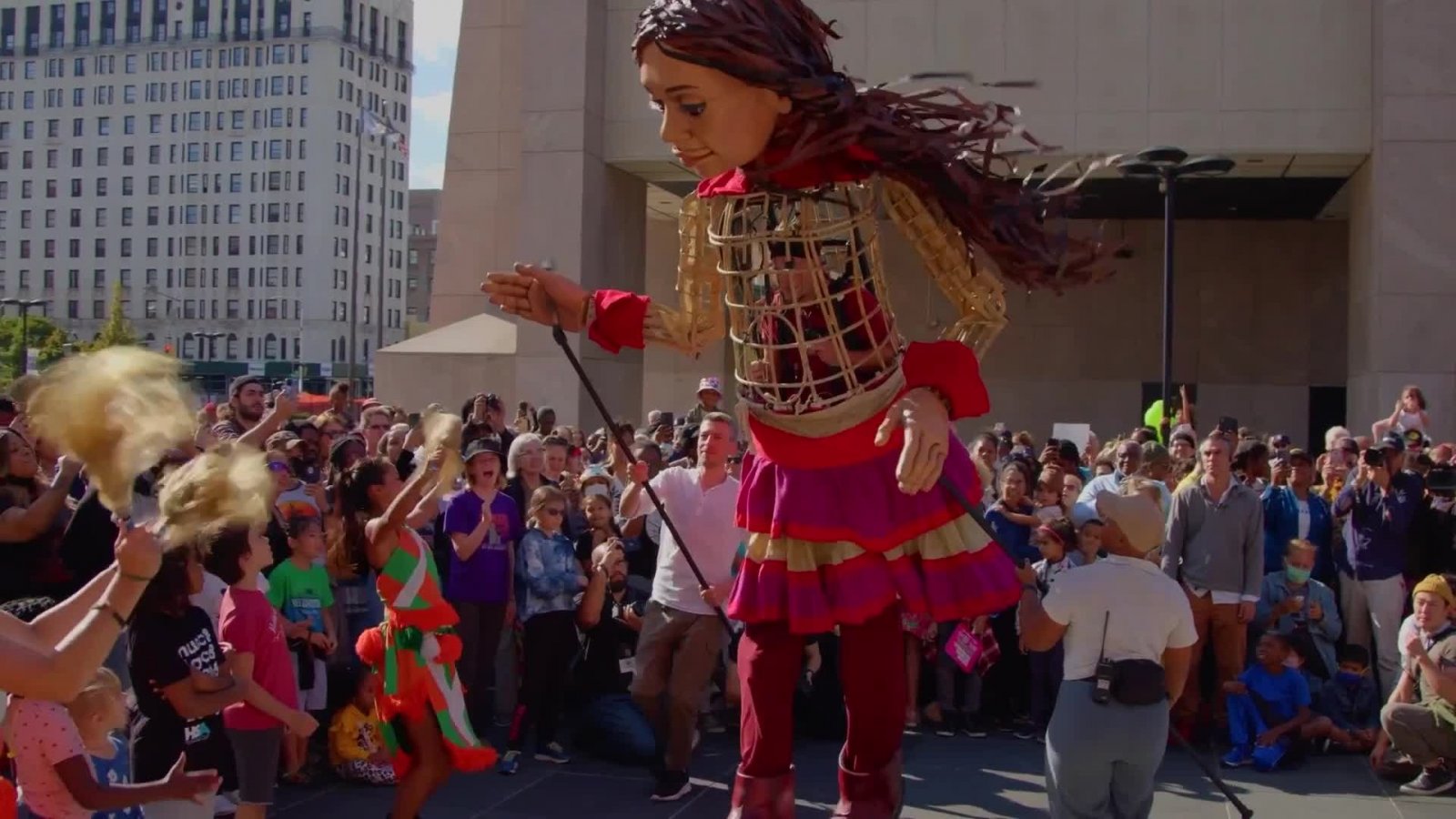 Así fue recibida Amal en Nueva York
