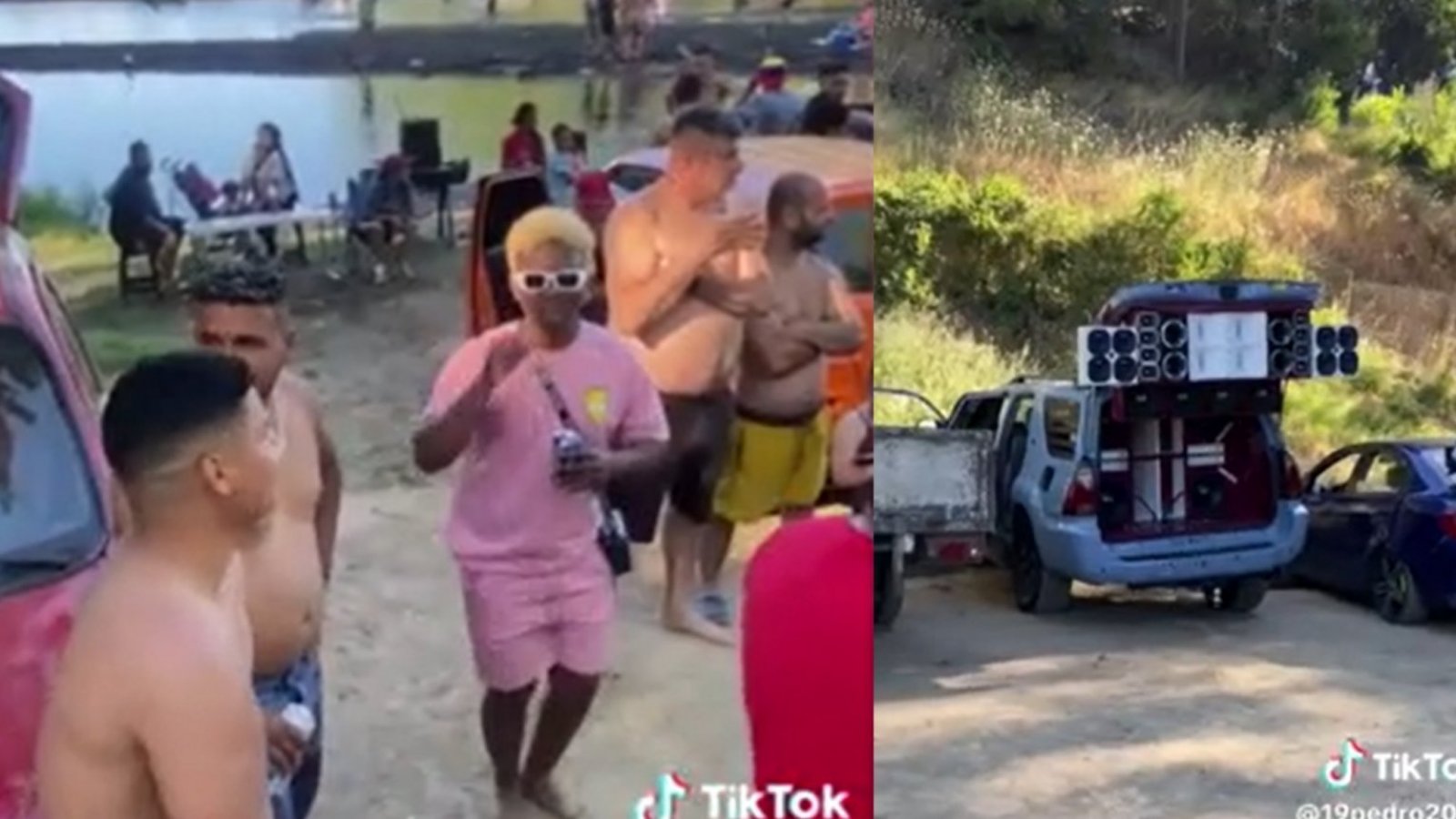 "Respeto ante todo": Extranjeros utilizan aberrantes megaparlantes en zonas de descanso
