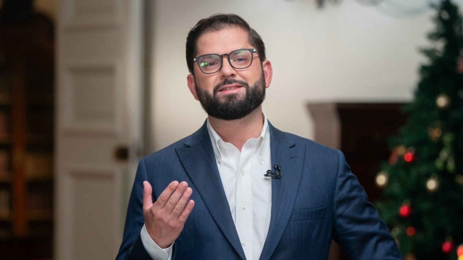 Presidente Gabriel Boric entrega mensaje de Año Nuevo
