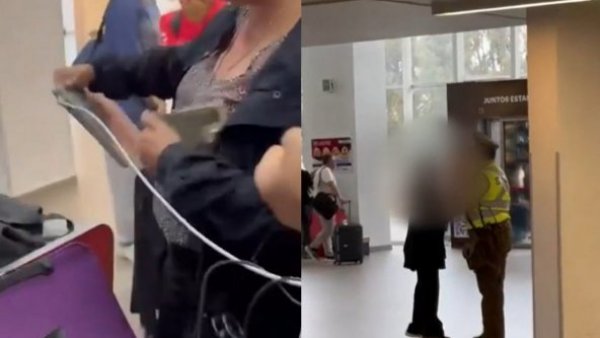 Pasajera insulta a trabajadora de aeropuerto: "Te estoy pidiendo que me atiendas hace rato, estúpida”
