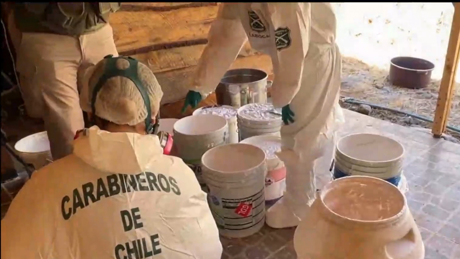 Incautan 844 kilos de metanfetamina: Los detalles del histórico decomiso de banda mexicana en Chile
