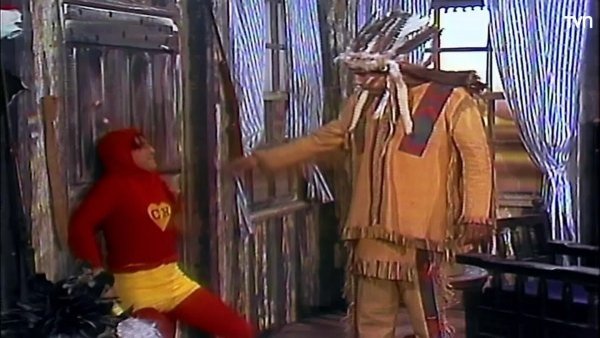 El Chapulín Colorado: El fantasma piel roja

