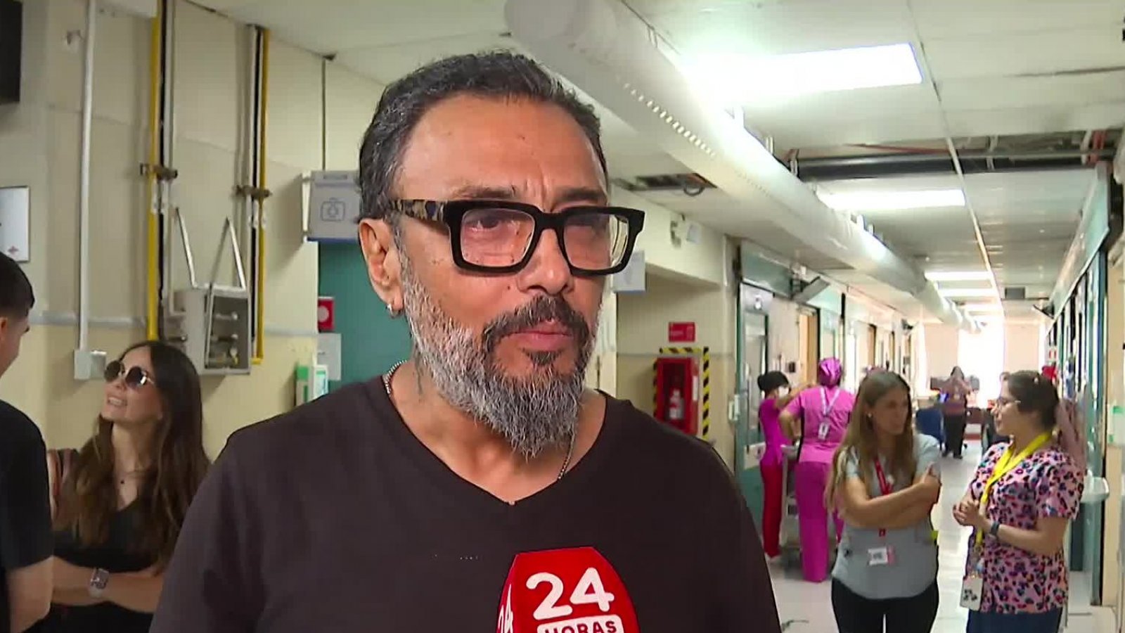 Líder de Lucybell: "Estoy agradecidísimo de la gente de la Posta Central"
