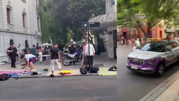 Comercio ilegal en Barrio Lastarria: Vecinos temen que se convierta en un nuevo Meiggs
