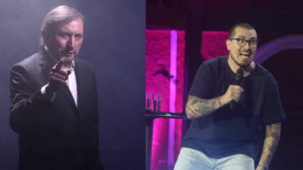 Claudio Michaux recordó a Mea Culpa durante su rutina en Olmué