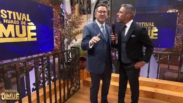 Eduardo Fuentes adelanta en Olmué lo que será "The Floor" en TVN