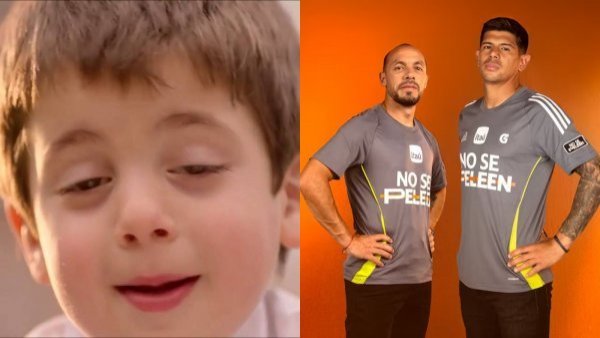 "No se peleen": Así luce el niño que se viralizó en campaña publicitaria
