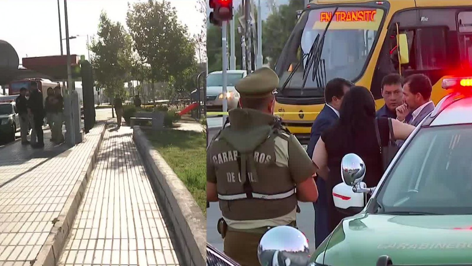 PDI abate a delincuente que asaltó bus del Transantiago en La Florida

