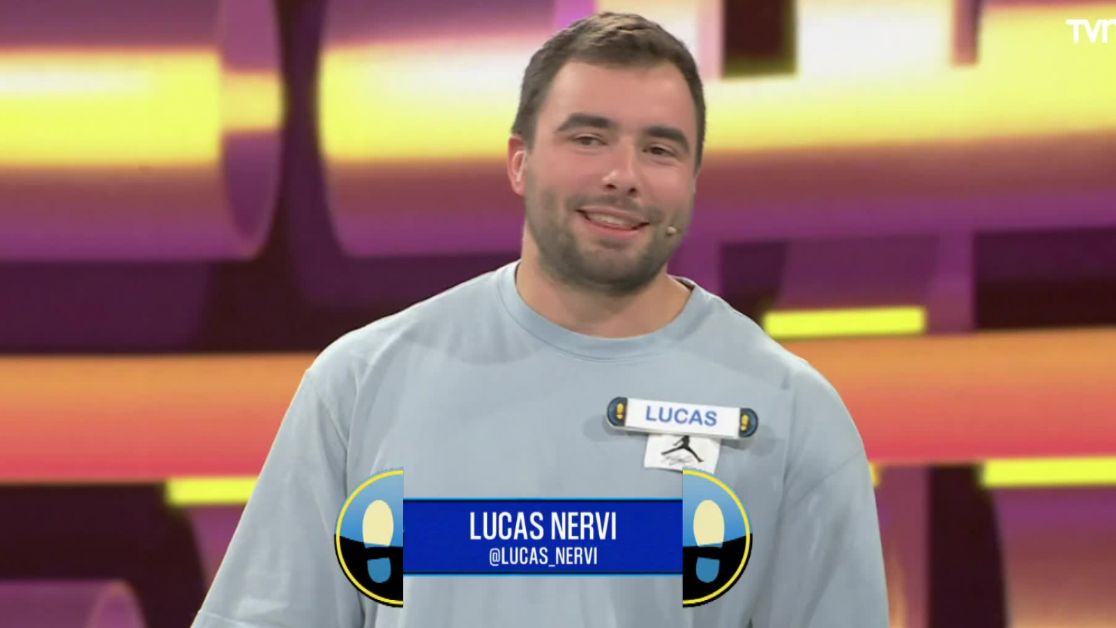 ¡Lucas Nervi es el primer líder de la noche!
