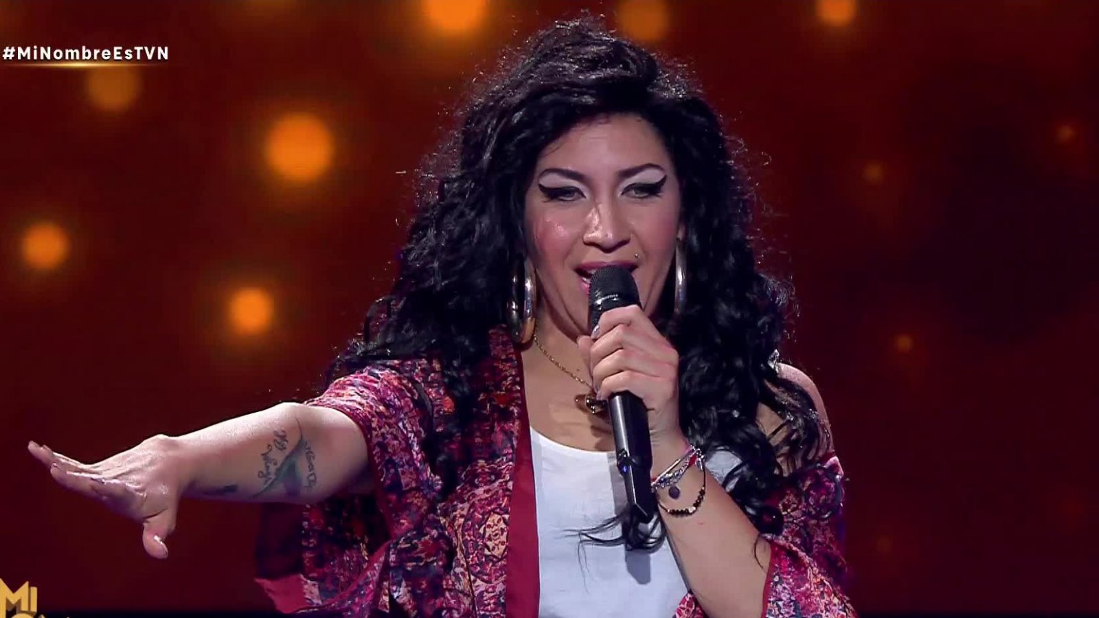Amy Winehouse tras presentarse en MNE: "Sería buenísimo que lleguen mujeres a la final"
