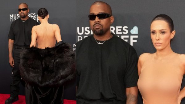 ¡Llegó prácticamente desnuda!: Bianca Censori, la pareja de Kanye West, lució una malla transparente en los Premios Grammy
