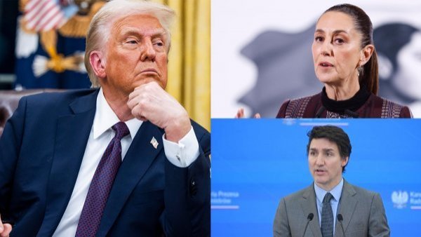 Las respuestas de México, Canadá y China ante el aumento de aranceles de Trump
