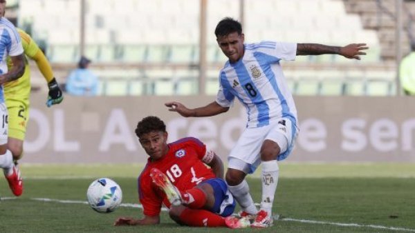 La Roja complica a Argentina, pero no le alcanzó en el Conmebol Sub 20
