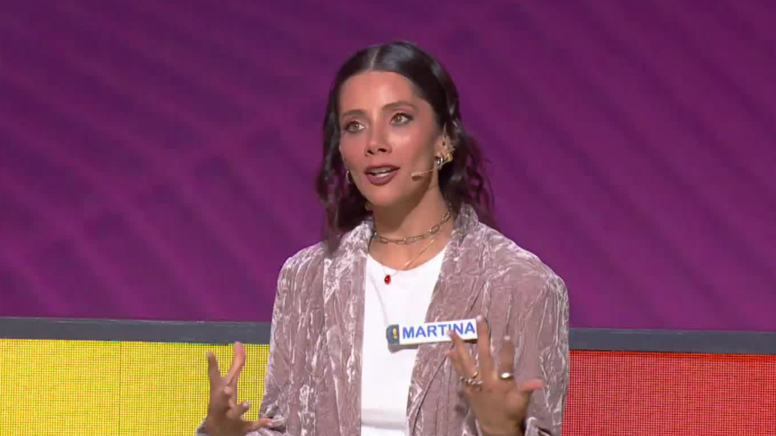 Martina Orrego fue la primera eliminada en ¡Ahora Caigo! Prime
