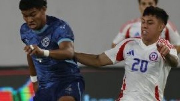 ¡Nos vamos al entretiempo! Chile empata con Paraguay en el Conmebol Sub 20
