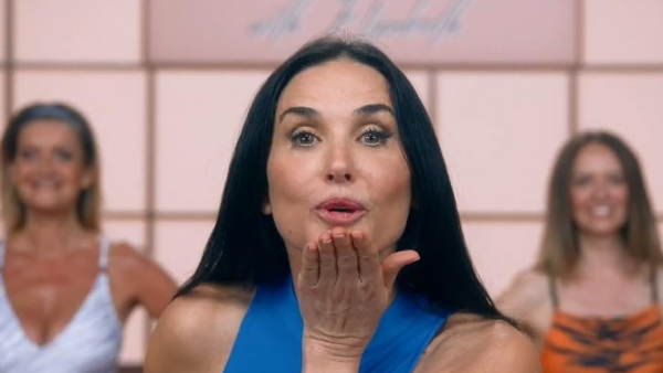 El exitoso regreso de Demi Moore: La actriz triunfó en los Critics Choice Awards